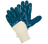 Image of MCR Safety Nitrile Coated Work Gloves, Palm and Over the Knuckle Coating, Knit Wrist and Soft Jersey Lining, Treated with ActiFresh