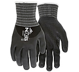Image of MCR Safety NXG Work Gloves, 15 Gauge Nylon Spandex Shell, Bi-Polymer Coated Palm, Fingers, and Over Knuckles, Nitrile Dotted Palm