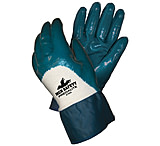 Image of MCR Safety Predalite Nitrile Coated Work Gloves, Palm and Over the Knuckle Coating, Soft Interlock Lining, Treated with ActiFresh, PVC Safety Cuff