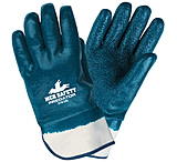 Image of MCR Safety Predator Series Fully Rough Nitrile Coated Work Gloves, Safety Cuff and Jersey Lined, Treated with ActiFresh