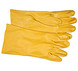 Image of MCR Safety PVC Coated Work Gloves, Single Dipped with Smooth Yellow PVC, Soft Interlock Lining, 12in Length