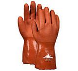 Image of MCR Safety Redcoat with Kevlar Flexible PVC Coated Work Gloves, Double Dipped with Sandy PVC, Kevlar/Cotton Plaited Liner, 12in Length