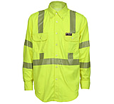 Image of MCR Safety Summit Breeze Class 3 Flame Resistant Shirt, 5.5oz Inherent Blend, Long Sleeve with Vented Underarms and Back, CAT 2 - Men's