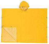 Image of MCR Safety Schooner 2 Series Rain Poncho, .35mm PVC/Poly, Attached Hood, Side Snap Closure