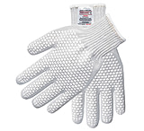 Image of MCR Safety Steelcore 2 7 Gauge Cut Resistant Work Gloves, Polyester Wrapped Stainless Steel, PVC Blocks on 2 Sides