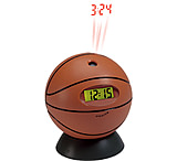Image of Meade Basketball Alarm Clock with Projection Display