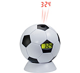 Image of Meade Soccer Ball Alarm Clock Projection Display
