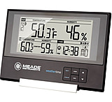 Image of Meade Slim Line Personal Weather Station with Atomic Clock TE256W