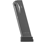 Mec-Gar Taurus Competition PT92/99 Magazine, 9mm Luger, 20 Round, Anti-Friction Coated, Black, 1 Pack, MGPT9220M-20RD