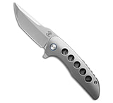 Image of Mechforce + Barker Collab Hokkaido Frame Lock Knife Titanium + Holes 3.8 SW A38DEB34
