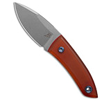 Image of Mechforce + Ben Krein Forager Fixed Blade Knife Orange Ultem 2.3 Stonewash 4CA1EA12