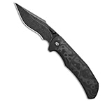 Image of Mechforce + Jim Skelton Collab Hellraiser Frame Lock Knife Black Camo 3.8 PVD 1B3C97D0