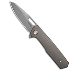 Image of Mechforce Oeser Collab Nebo V2 Frame Lock Knife Bronze SW Ti 3 Acid Wash 1918EF66