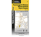 Image of Media Paunsaugunt Plateau, Mount Dutton, Bryce Canyon Trail Map