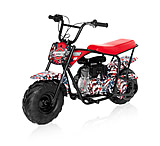 Image of Mega Moto American Flag 80cc Mini Bike