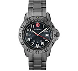 Image of Wenger Mountaineer Titanium Watch - Men's Swiss Army Stainless Steel Water Resistant Watch