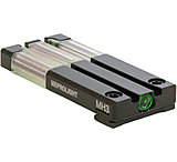 Meprolight FT Bullseye Tritium Self-Illuminated Rear Night Sight, Sig Sauer P365, Green, 0631163108, 631163108