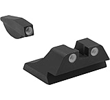 Meprolight Tru-Dot Night Sight Set for Ruger P90,91,93 &amp; 95, Green, 10991, 109913101