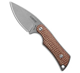 Image of Mercury Kali Fixed Blade Knife Red Burlap Micarta 2.4 Stonewash 752B16A2