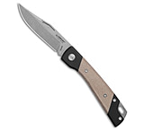Image of Mercury LUC Slip Joint Knife Natural Canvas Micarta/Aluminum 2.2 SW 14E05D89