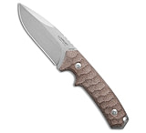 Image of Mercury Ranger Fixed Blade Knife Natural Canvas Micarta 3.9 SW C76690B8