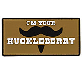 Image of Merica Life I'm Your Huckleberry Mustache Patch