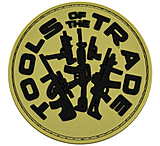 Image of Merica Life Tools Of The Trade PVC Patch Tan Patch