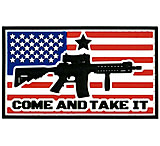 Image of Merica Life US Flag Come and Take it Forward PVC Patch