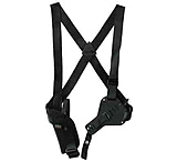 Image of Uncle Mike's V-shoulder Holster #4 Rh Nylon Black