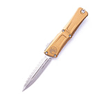 Image of Microtech Combat Troodon D/E Gen III Stonewash Full Serrated 4in Automatic Folding Knife