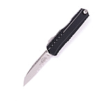 Image of Microtech Cypher II S/E Stonewash Partial Serrated 3.55in Automatic Folding Knife