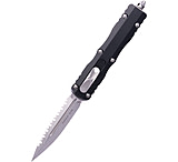 Image of Microtech Dirac D/E Stonewash Standard Full Serration 2.875in Folding Knife