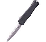 Image of Microtech Hera II D/E Stonewash Full Serrated 4.01in Folding Knife