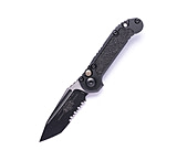 Image of Microtech L.U.D.T. T/E Gen III Tactical Partial Serrated 3.5in Automatic Folding Knife