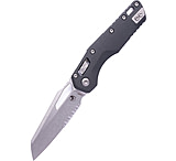 Image of Microtech MSI S/E Fluted G-10 Stonewash Partial Serrated 3.88in Folding Knife
