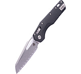 Image of Microtech MSI S/E Stonewash Full Serrate Fluted G-10 3.88in Folding Knife
