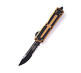 Image of Microtech Scarab II Gen III S/E Part Serrate 3.95in Automatic Folding Knife