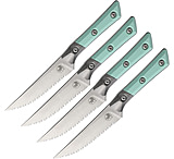 Image of Microtech Steak Knife Set Blue MCT3600B12SETCA