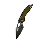 Image of Microtech Stitch S/E Fluted Apocalyptic Partial Serrated 3.71in Folding Knife