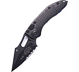 Image of Microtech Stitch S/E Tactical Part Serrate 3.75in Folding Knife