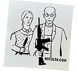 Image of Miculek American Gothic Baddie Style Sticker