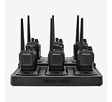 Image of Midland Radio MB400 BizTalkR Business Band Two-Way Radio 6-Pack Bundle - MB400X6MC C8B9B814