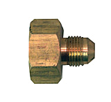 Image of Midland Metal 30-128 Garden Hose Male Flare x Fgh Rigid Union 1/2in x 3/4in.