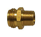 Image of Midland Metal Garden Hose Rigid Mgh x Male Pipe Adapter No Tap 3/4in x 1/2in.