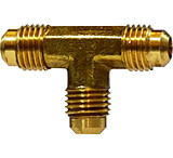 Image of Midland Metal Sae 45 Degree Flare Union Tee 3/8in x 3/8in x 3/8in.