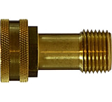 Image of Midland Metal 30-048 Swivel Water Inlet Brass Fitting 3/4in Fgh x 3/8in. MPT