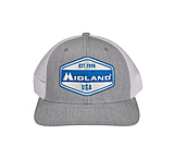 Image of Midland Radio Midland-est-1959-crest-patch-hat-grey-white 288B19FE