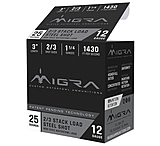 Migras M12SS23 Staxd 12Gauge 3" 1 1/4oz 2/3Shot 25 Per Box/10 Case