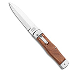 Image of Mikov 241 Predator Double Bolster Leverlock Automatic Knife Wood 3.75 Polish 5AED03CB