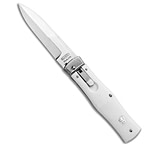 Image of Mikov 241 Predator Lever Lock Automatic Knife White 3.75 Polish B977A003